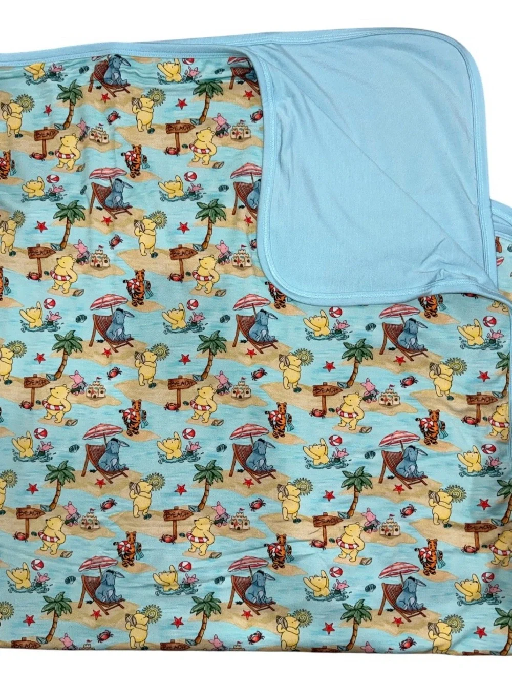 &me Bamboo Co. Baby Blanket - Winnie the Pooh Character Print